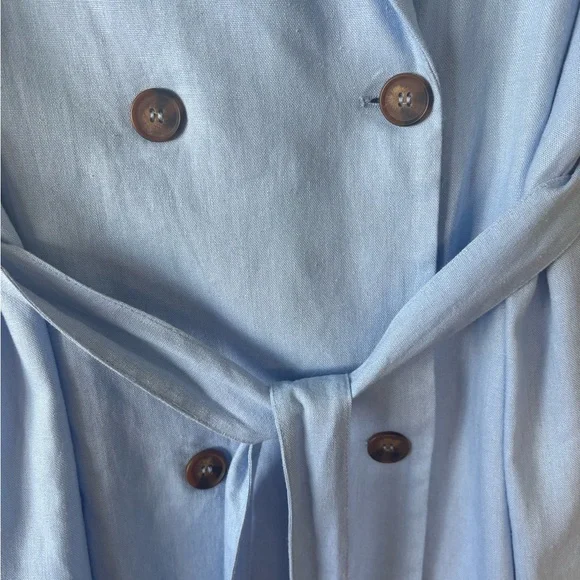 Love Tree Sky Blue Sleeveless Dress - Picture 2 of 8